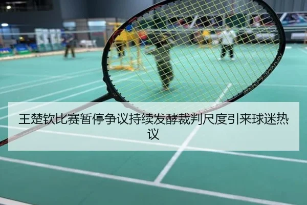 王楚钦比赛暂停争议持续发酵裁判尺度引来球迷热议